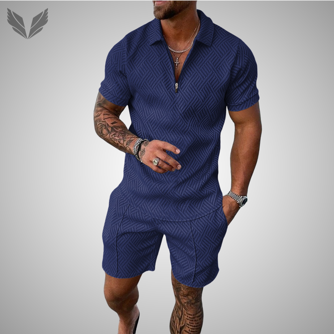 Men's Casual Polo/Short Set X (Style 15)