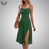 Sexy Summer Dot Dress (Groen)