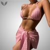 3pcs Sexy Swimsuit Set (Roze)