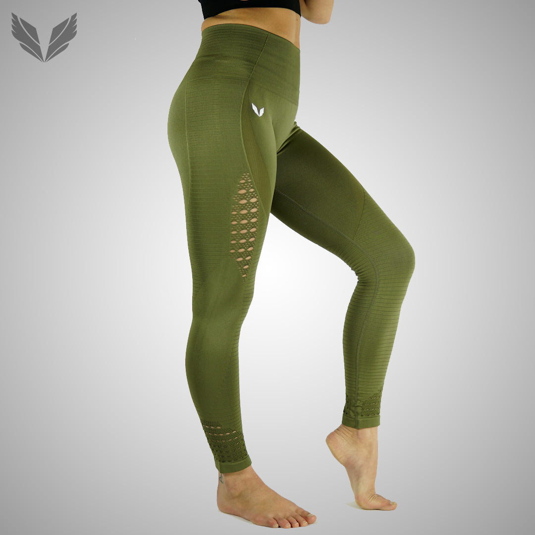 High Waist Squat Proof Sportset Sportlegging Stretchy Dames Sportlegging Comfortabel Rekbaar Hoge Taille Verdano 