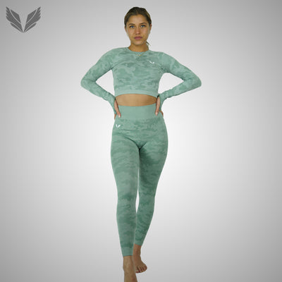 Dames Sportlegging - Sportset Stretchy Comfortabel Rekbaar Hoge Taille Verdano Anti Cellulite Royal High Waist Squat Proof