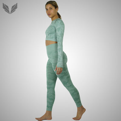 Dames Sportlegging - Sportset Stretchy Comfortabel Rekbaar Victory Hoge Taille Verdano Anti Cellulite Royal High Waist Squat Proof