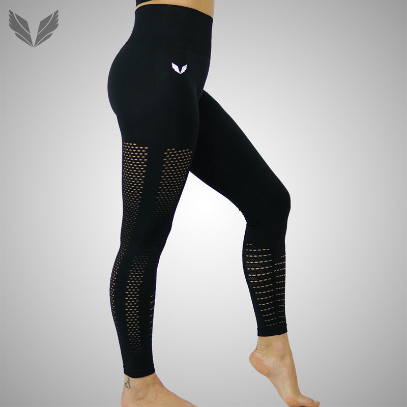 High Waist Squat Proof Sportset Sportlegging Stretchy Dames Sportlegging Comfortabel Rekbaar Hoge Taille Verdano 