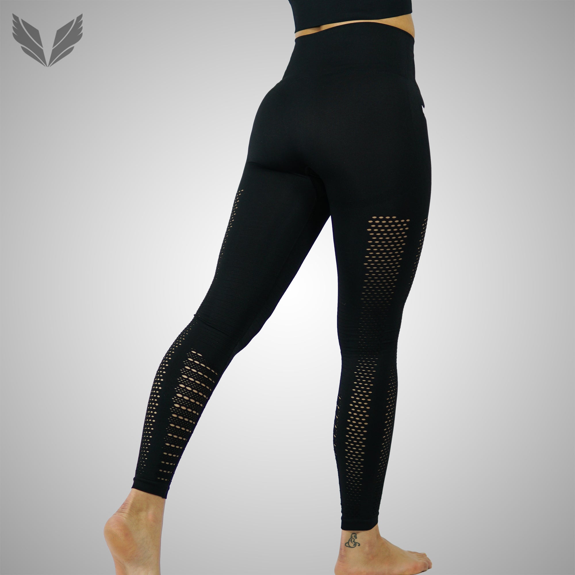 High Waist Squat Proof Sportset Sportlegging Stretchy Dames Sportlegging Comfortabel Rekbaar Hoge Taille Verdano 