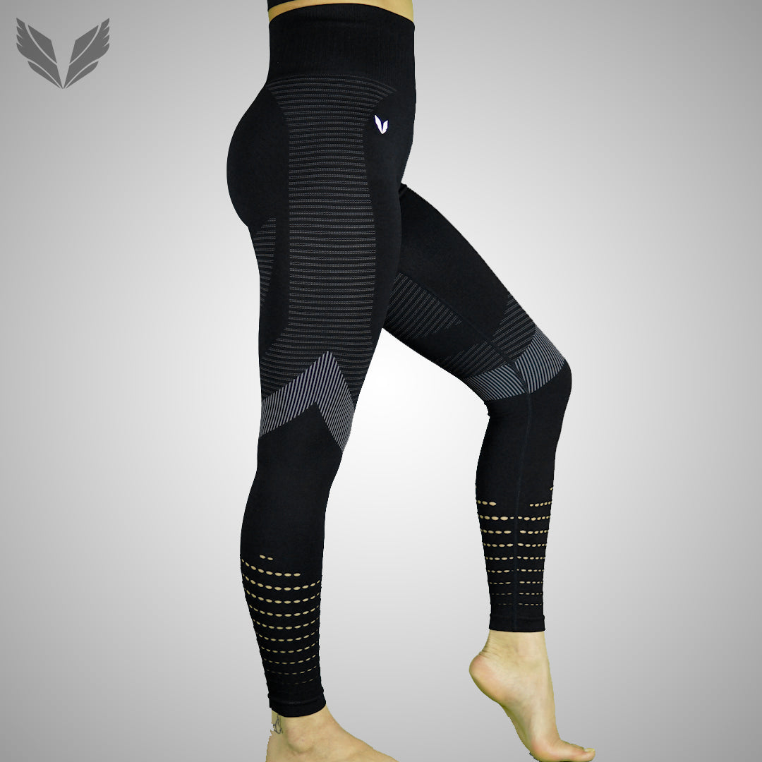 High Waist Squat Proof Sportset Sportlegging Stretchy Dames Sportlegging Comfortabel Rekbaar Hoge Taille Verdano 