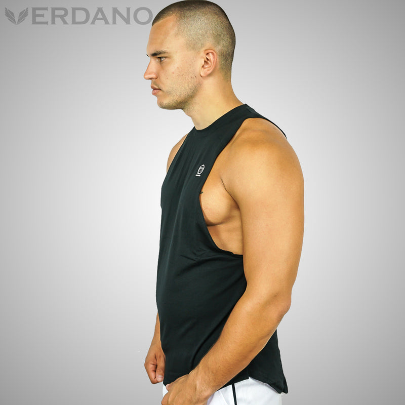 Heren Sportkleding Tanktop Zwart Comfortabel