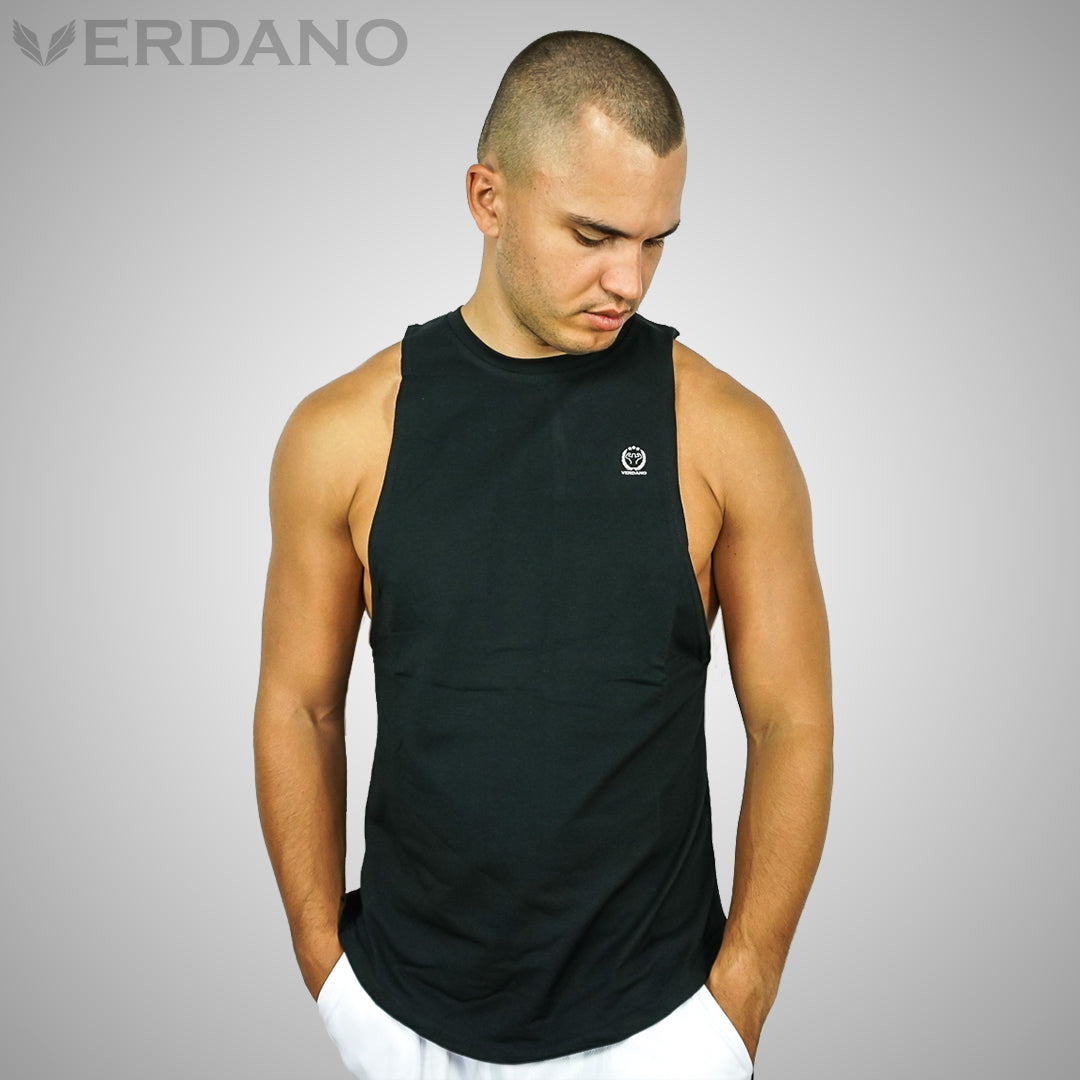 Heren Sportkleding Tanktop Zwart Comfortabel