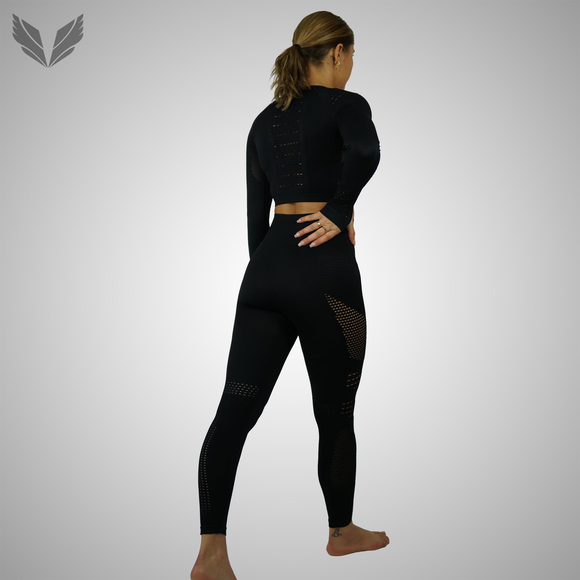 Dames Sportlegging - Sportset Stretchy Comfortabel Rekbaar Hoge Taille Verdano Anti Cellulite Royal High Waist Squat Proof