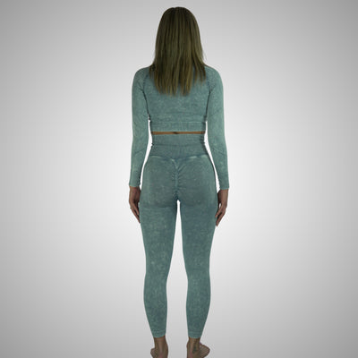 Dames Sportlegging - Sportset Stretchy Comfortabel Rekbaar Hoge Taille Verdano Anti Cellulite Royal High Waist Squat Proof