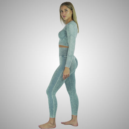 Dames Sportlegging - Sportset Stretchy Comfortabel Rekbaar Hoge Taille Verdano Anti Cellulite Royal High Waist Squat Proof